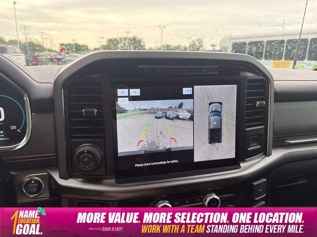 2021 Blue Metallic Ford F-150 Platinum 4X4 Truck