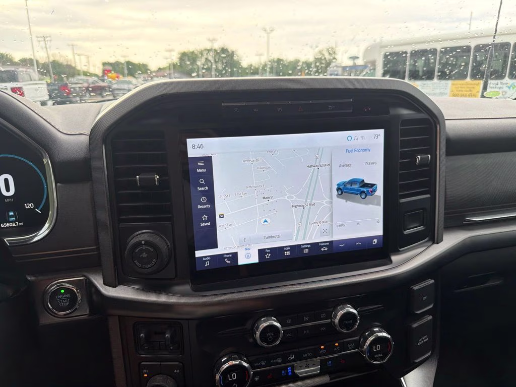 2021 Blue Metallic Ford F-150 Platinum 4X4 Truck