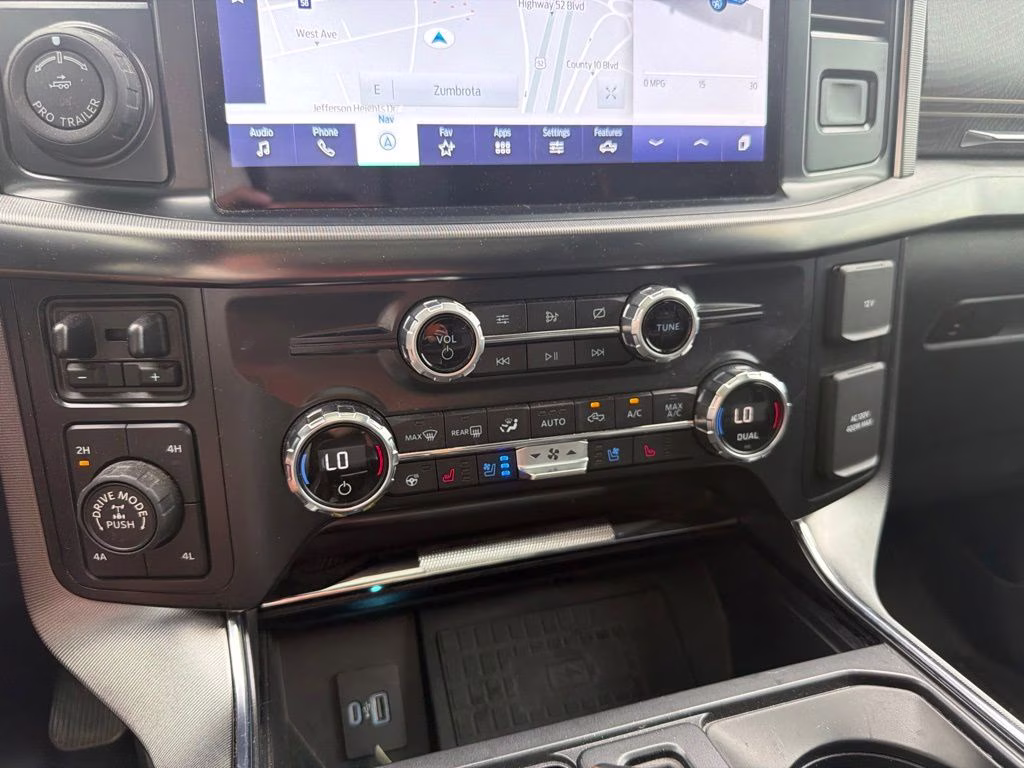 2021 Blue Metallic Ford F-150 Platinum 4X4 Truck