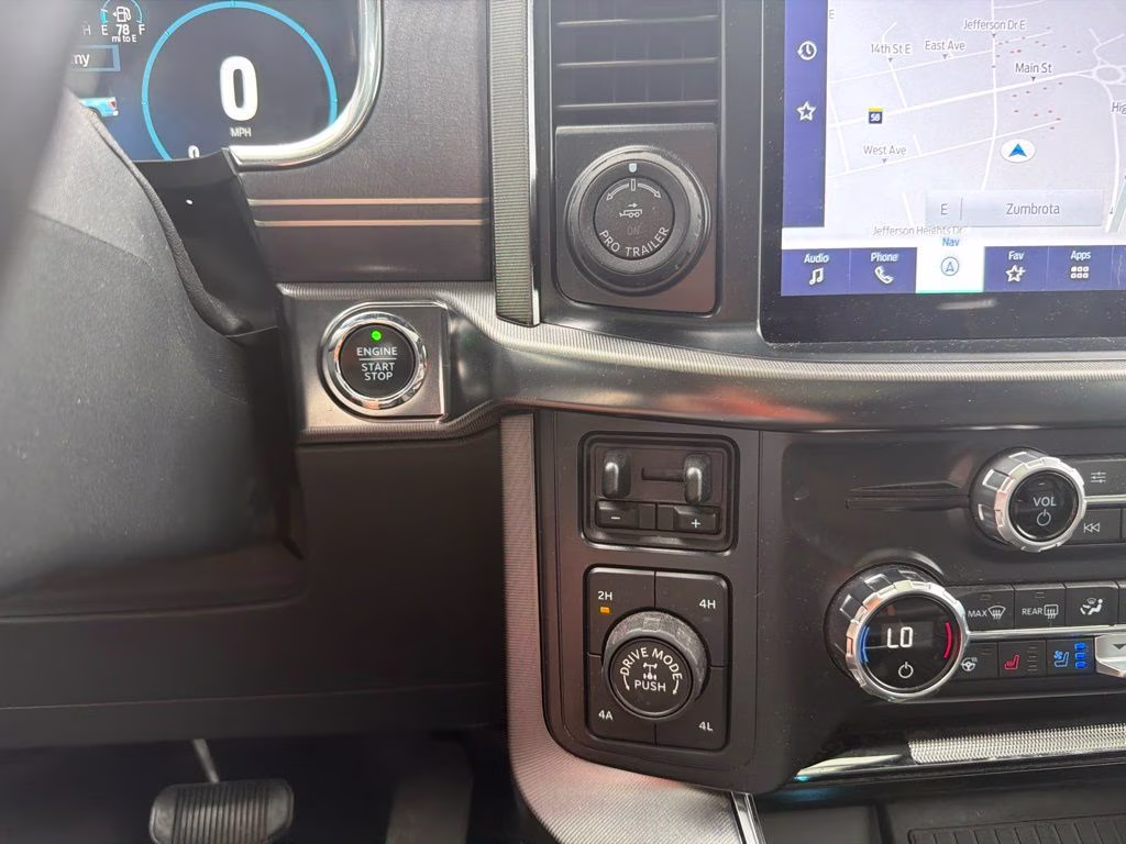 2021 Blue Metallic Ford F-150 Platinum 4X4 Truck