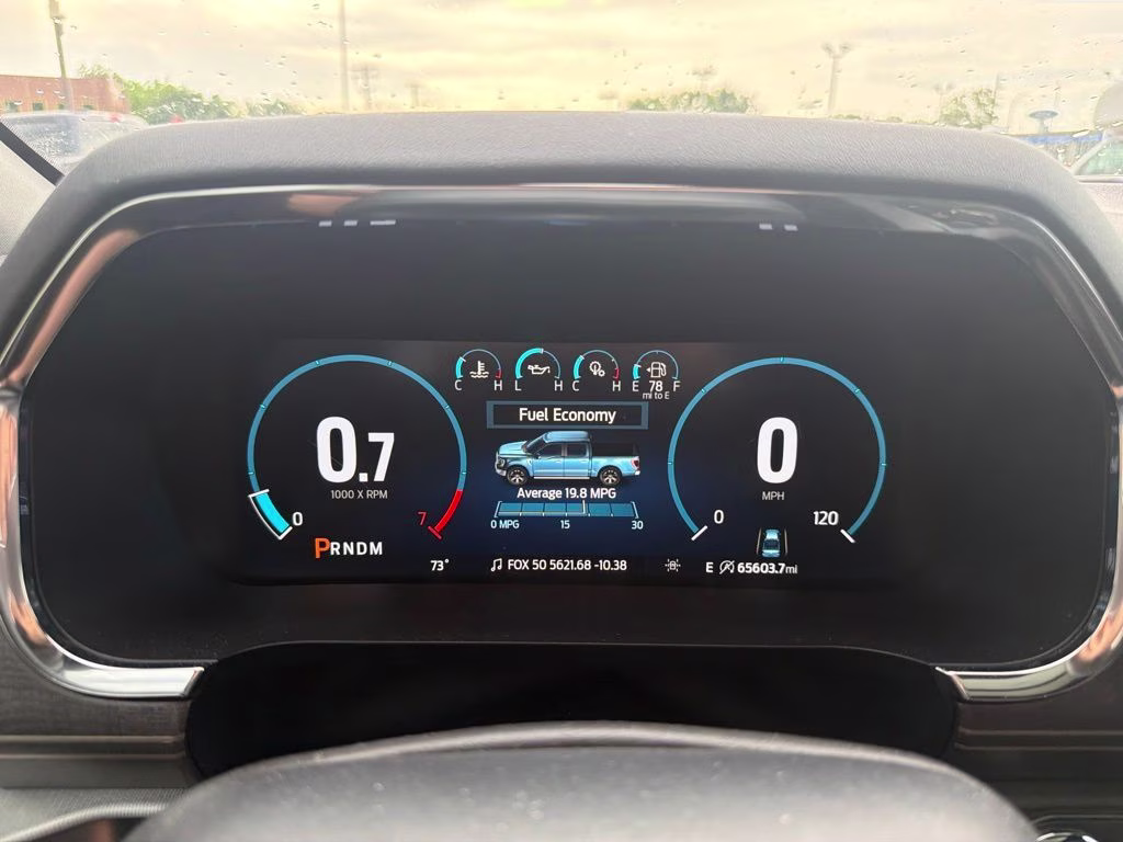 2021 Blue Metallic Ford F-150 Platinum 4X4 Truck