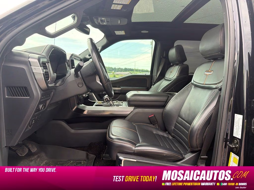 2021 Blue Metallic Ford F-150 Platinum 4X4 Truck