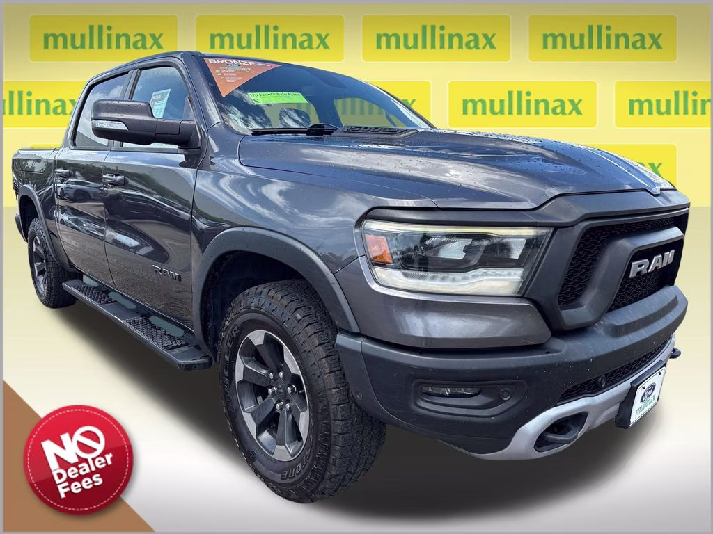 2019 Granite Crystal Metallic Clearcoat Ram 1500 Rebel 4X4 Truck