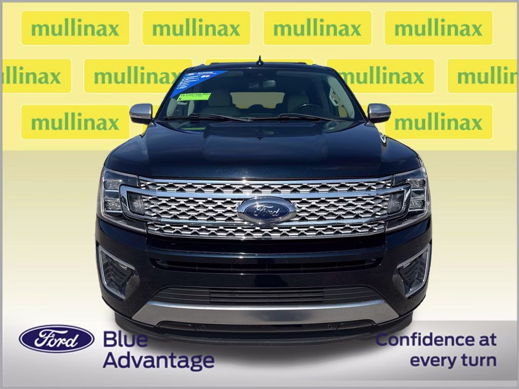 2021 Antimatter Blue Metallic Ford Expedition Max Platinum RWD SUV