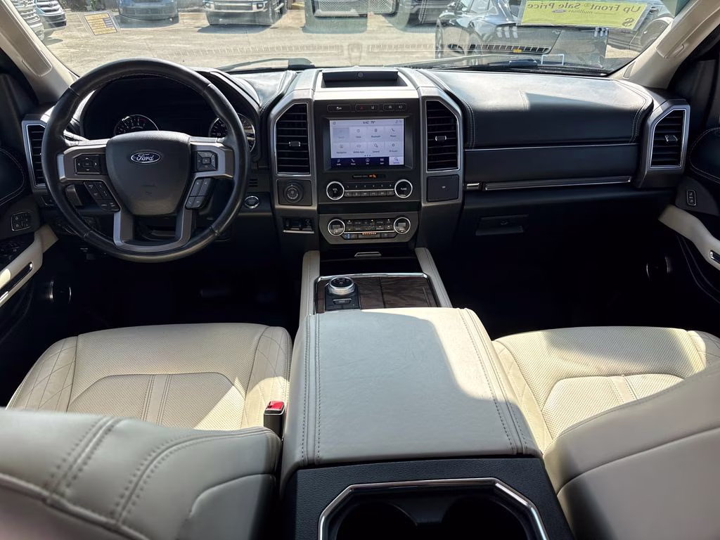 2021 Antimatter Blue Metallic Ford Expedition Max Platinum RWD SUV