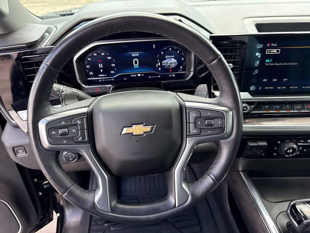 2023 Black Chevrolet Silverado 1500 LTZ RWD Truck