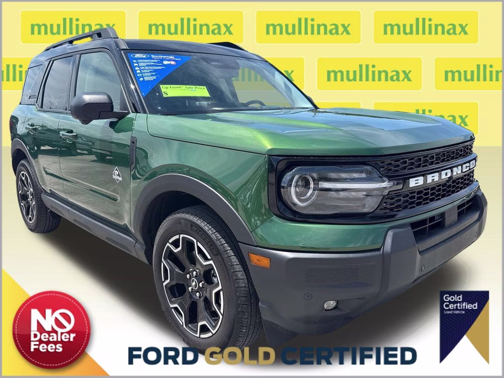 2025 Eruption Green Metallic Ford Bronco Sport Outer Banks 4X4 SUV