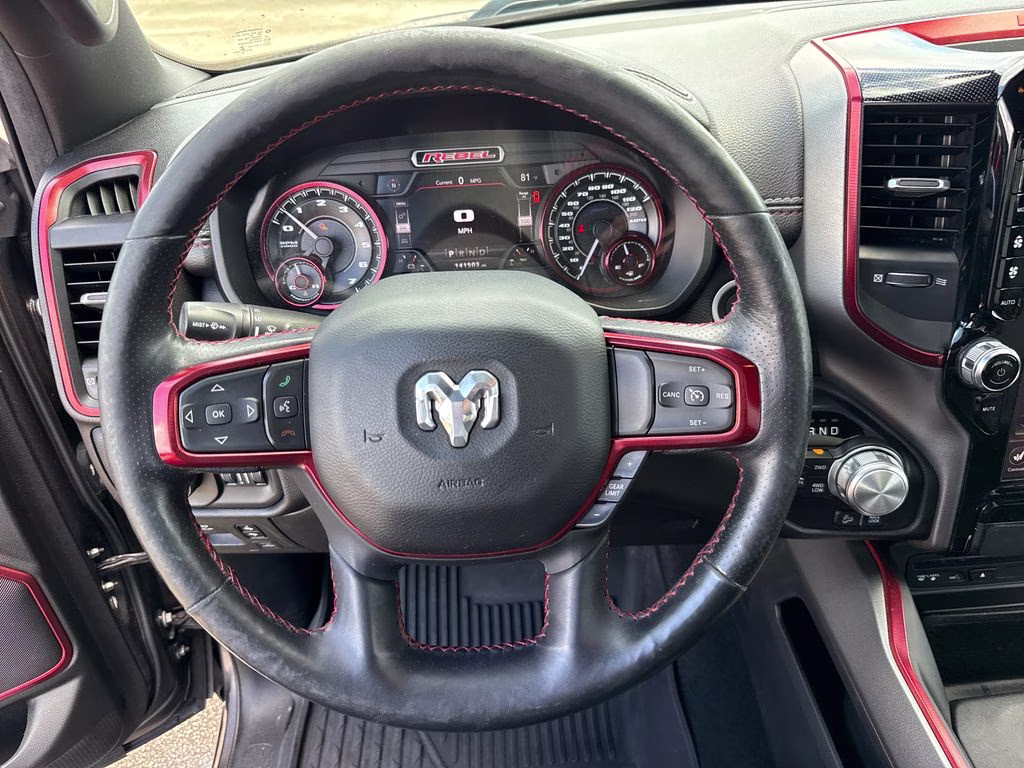 2019 Granite Crystal Metallic Clearcoat Ram 1500 Rebel 4X4 Truck