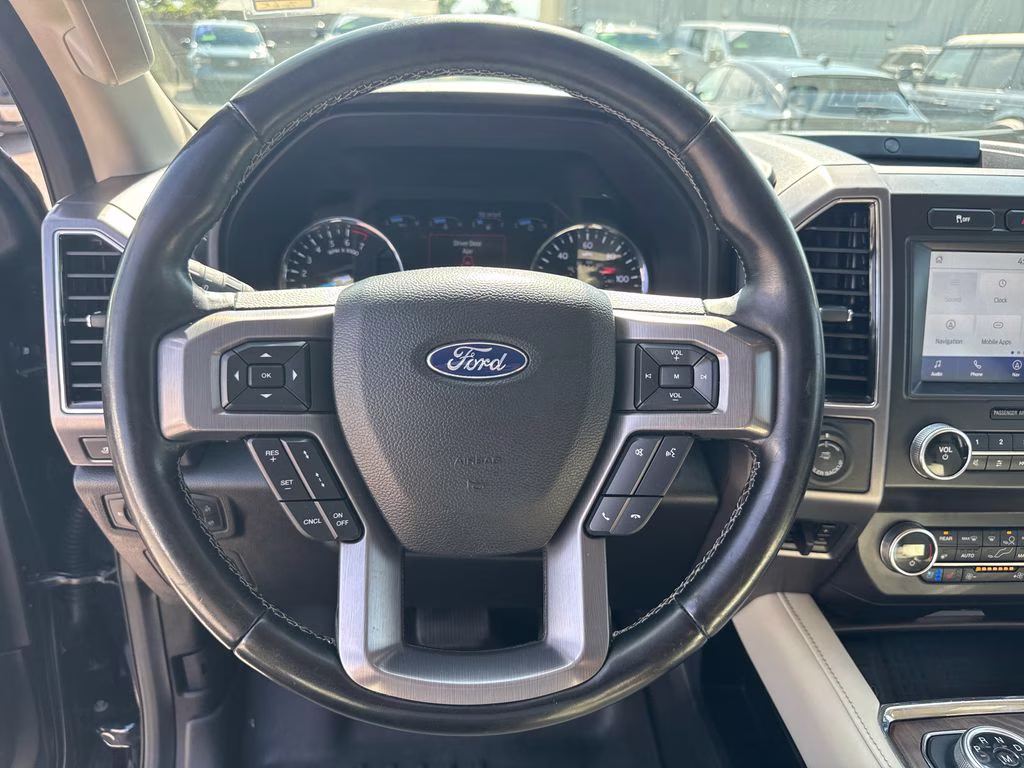 2021 Antimatter Blue Metallic Ford Expedition Max Platinum RWD SUV