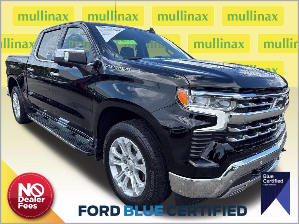 2023 Black Chevrolet Silverado 1500 LTZ RWD Truck
