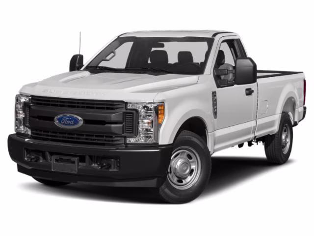 2019 WHITE Ford Super Duty F-250 SRW XL 4X4 Truck