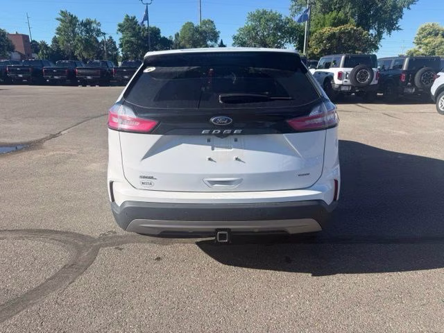 2022 Oxford White Ford Edge SEL AWD SUV