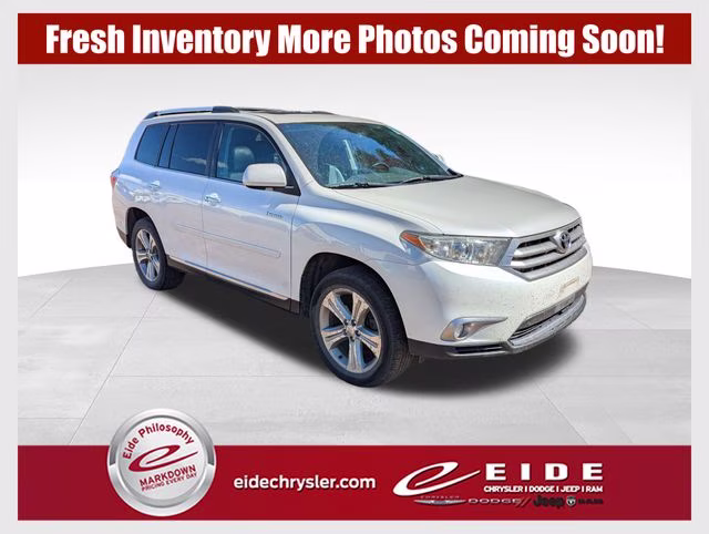 2011 Classic Silver Metallic Toyota Highlander Limited 4X4 SUV
