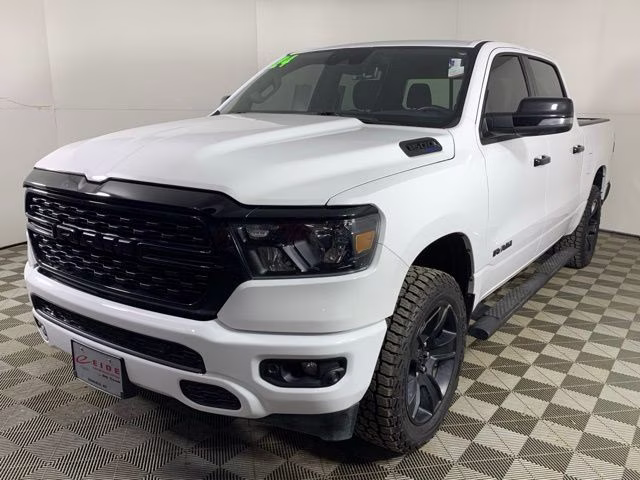 2024 Bright White Clearcoat Ram 1500 Lone Star 4X4 Truck