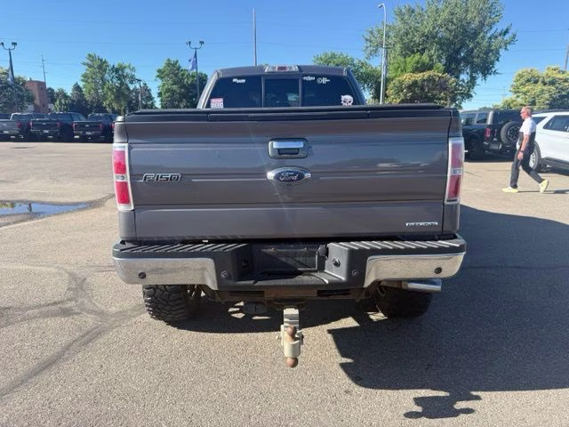 2013 Sterling Gray Metallic Ford F-150 Lariat 4X4 Truck