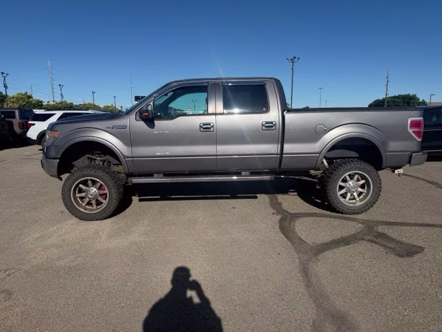 2013 Sterling Gray Metallic Ford F-150 Lariat 4X4 Truck