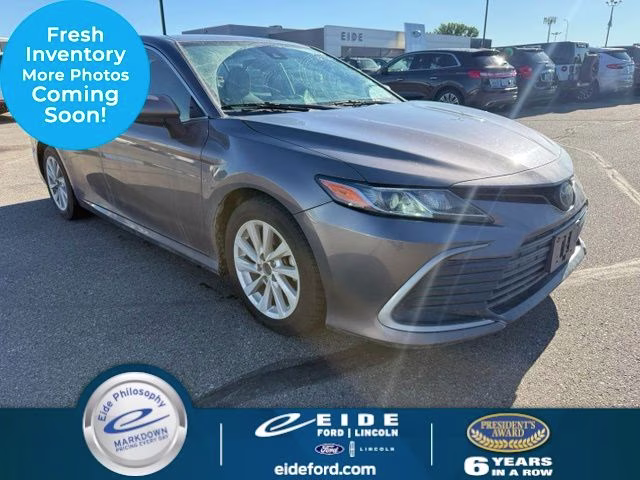2022 Predawn Gray Mica Toyota Camry LE FWD Sedan