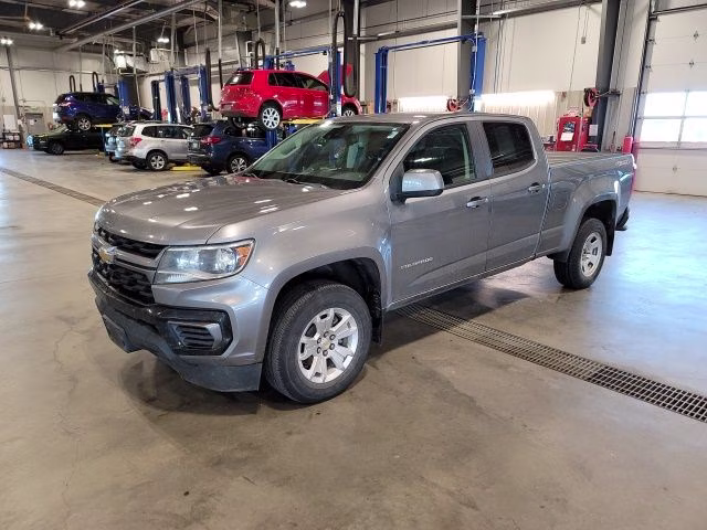2022 Satin Steel Metallic Chevrolet Colorado LT 4X4 Truck