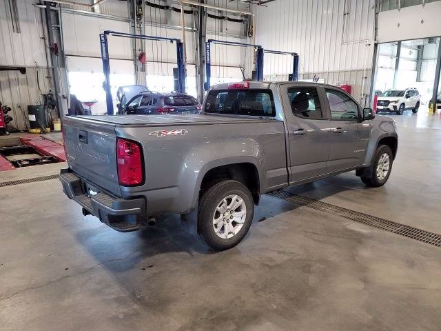 2022 Satin Steel Metallic Chevrolet Colorado LT 4X4 Truck