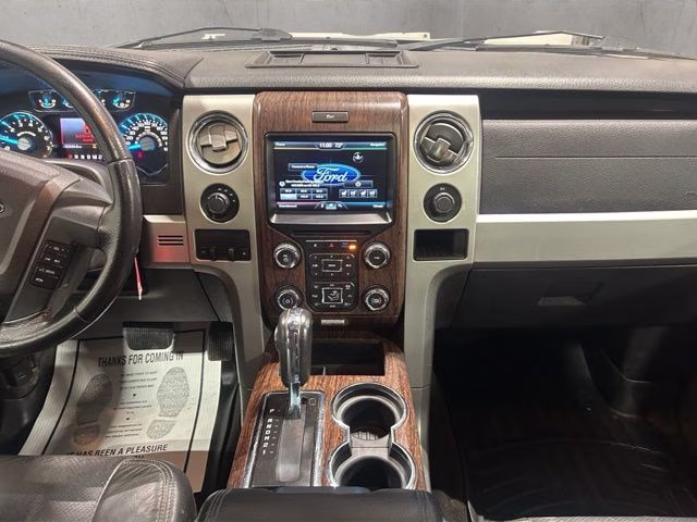 2013 Sterling Gray Metallic Ford F-150 Lariat 4X4 Truck