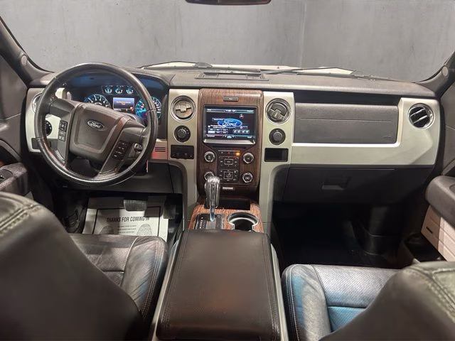 2013 Sterling Gray Metallic Ford F-150 Lariat 4X4 Truck
