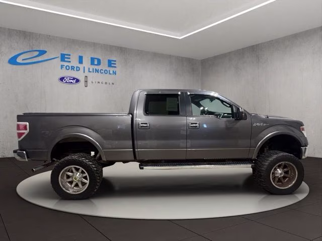 2013 Sterling Gray Metallic Ford F-150 Lariat 4X4 Truck