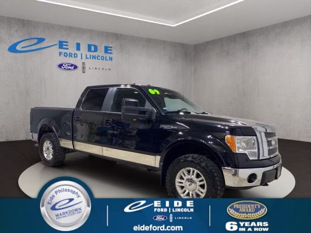 2009 Black Clearcoat Ford F-150 Lariat 4X4 Truck