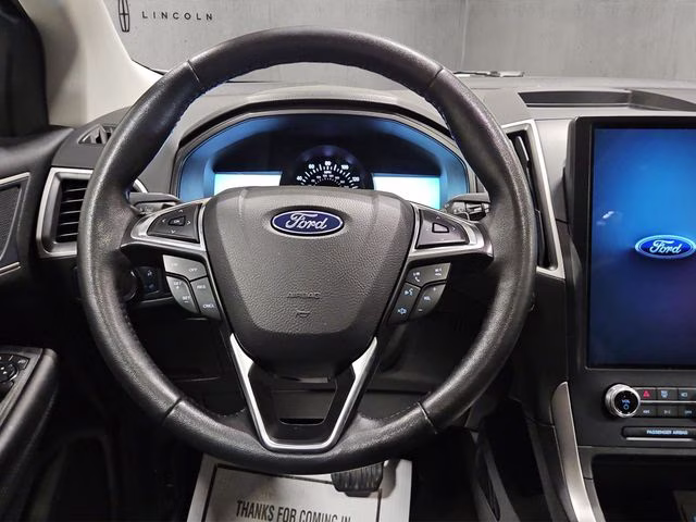 2022 Oxford White Ford Edge SEL AWD SUV