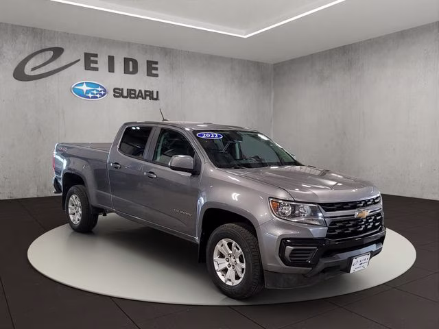 2022 Satin Steel Metallic Chevrolet Colorado LT 4X4 Truck