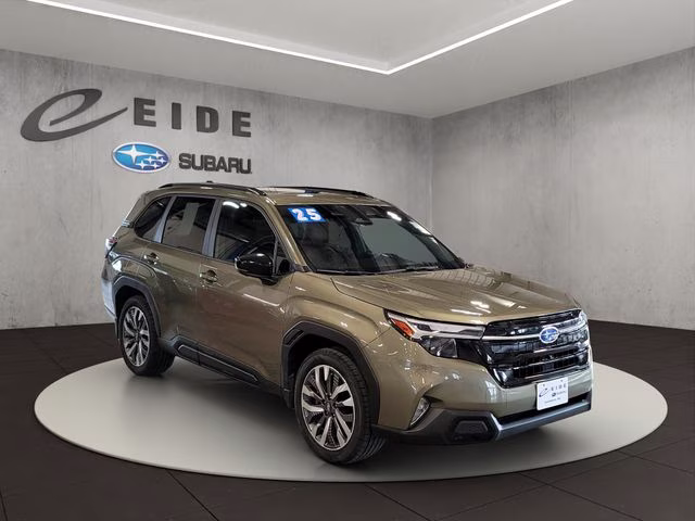 2025 Autumn Green Metallic Subaru Forester Touring AWD SUV