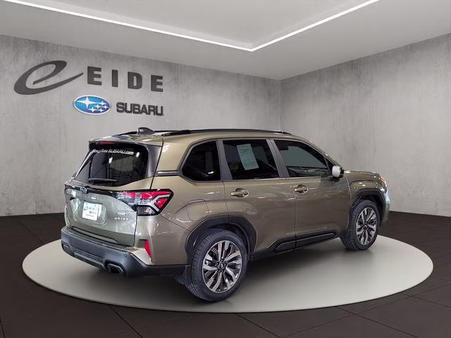 2025 Autumn Green Metallic Subaru Forester Touring AWD SUV