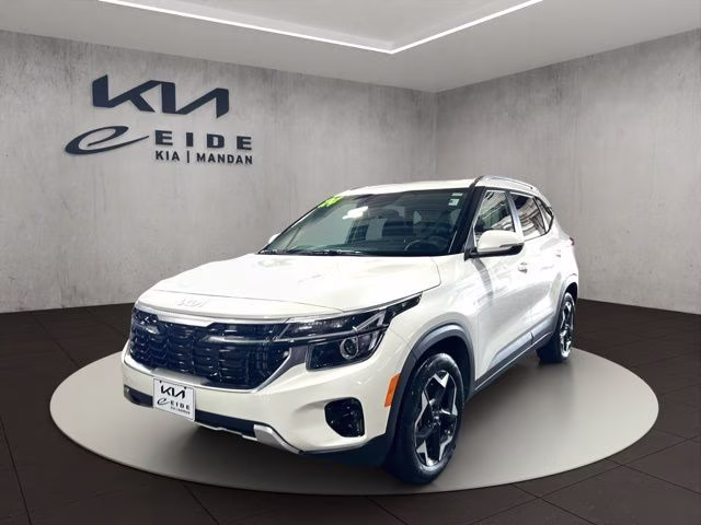 2024 Snow White Pearl Kia Seltos EX AWD SUV