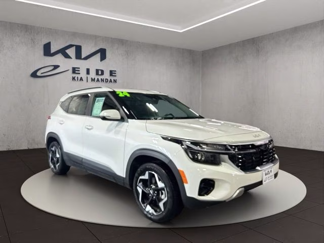 2024 Snow White Pearl Kia Seltos EX AWD SUV