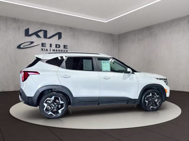 2024 Snow White Pearl Kia Seltos EX AWD SUV
