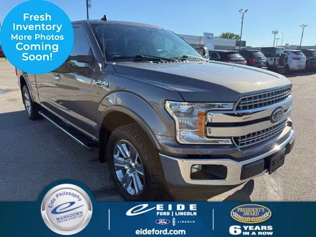2020 Stone Gray Metallic Ford F-150 Lariat 4X4 Truck