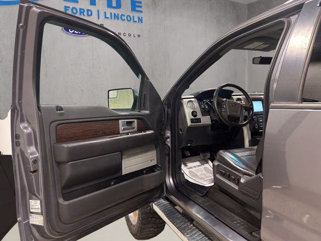2013 Sterling Gray Metallic Ford F-150 Lariat 4X4 Truck