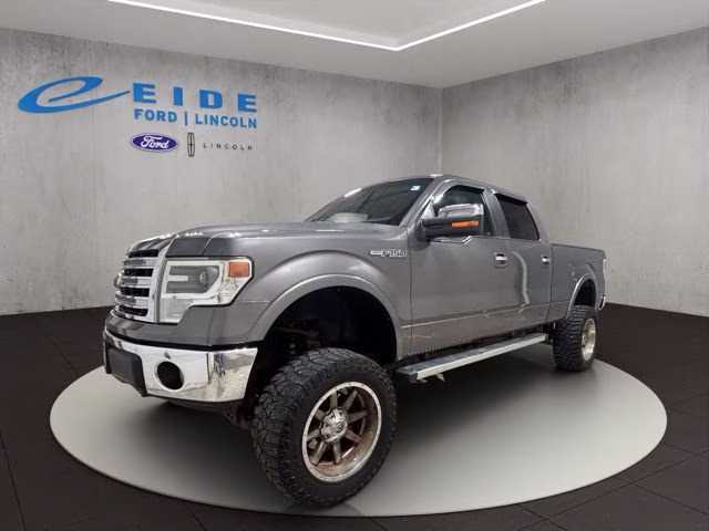 2013 Sterling Gray Metallic Ford F-150 Lariat 4X4 Truck