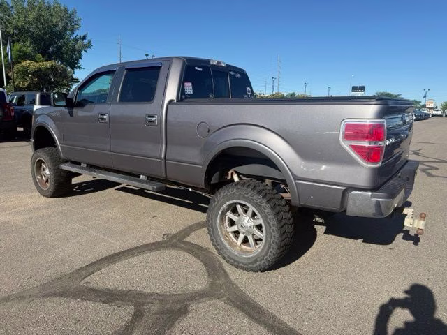 2013 Sterling Gray Metallic Ford F-150 Lariat 4X4 Truck