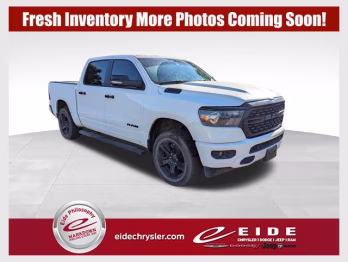 2024 Bright White Clearcoat Ram 1500 Big Horn/Lone Star 4X4 Truck
