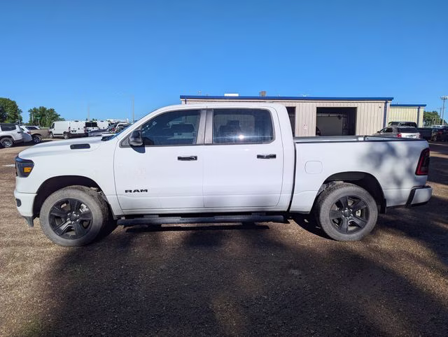 2024 Bright White Clearcoat Ram 1500 Big Horn/Lone Star 4X4 Truck