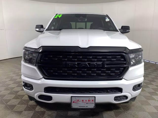 2024 Bright White Clearcoat Ram 1500 Lone Star 4X4 Truck
