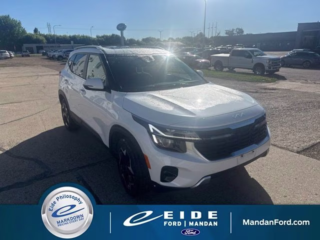 2024 Snow White Pearl Kia Seltos EX AWD SUV