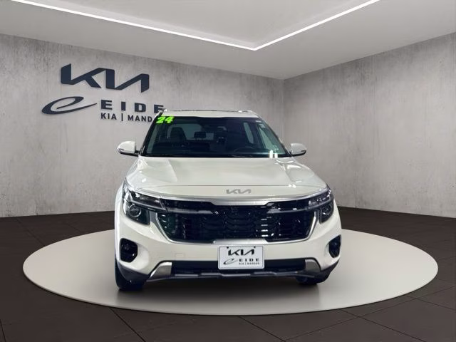 2024 Snow White Pearl Kia Seltos EX AWD SUV