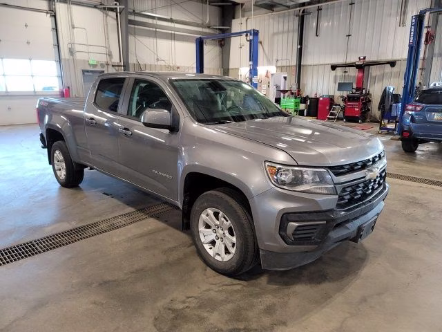 2022 Satin Steel Metallic Chevrolet Colorado LT 4X4 Truck
