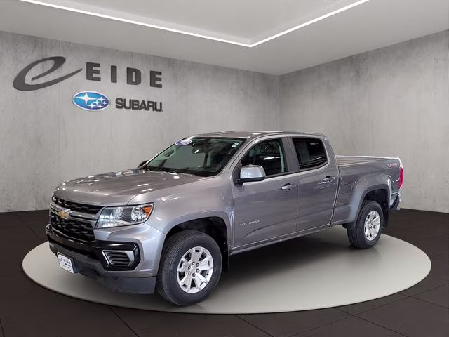 2022 Satin Steel Metallic Chevrolet Colorado LT 4X4 Truck