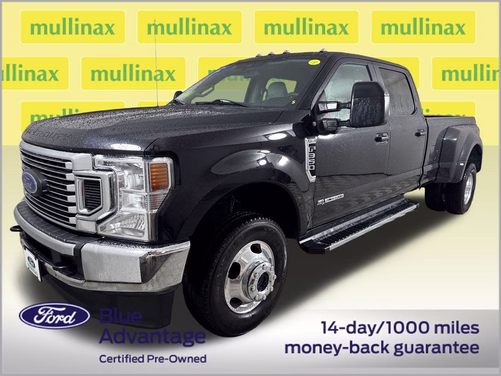 2021 Agate Black Metallic Ford Super Duty F-350 DRW XL 4X4 Truck