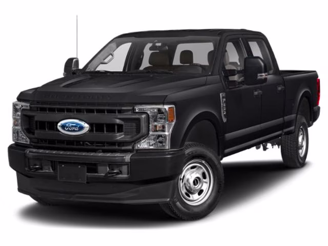 2021 Black Metallic Ford Super Duty F-350 DRW XL 4X4 Truck