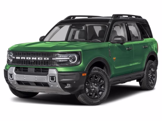 2025 Green Metallic Ford Bronco Sport Badlands 4X4 SUV
