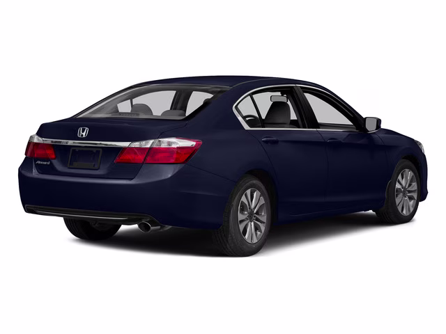 2015 Obsidian Blue Pearl Honda Accord LX FWD Sedan