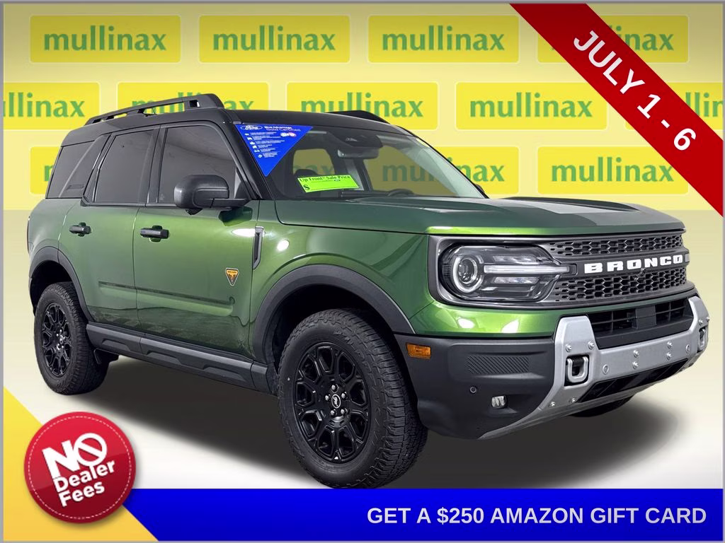 2025 Eruption Green Metallic Ford Bronco Sport Badlands 4X4 SUV